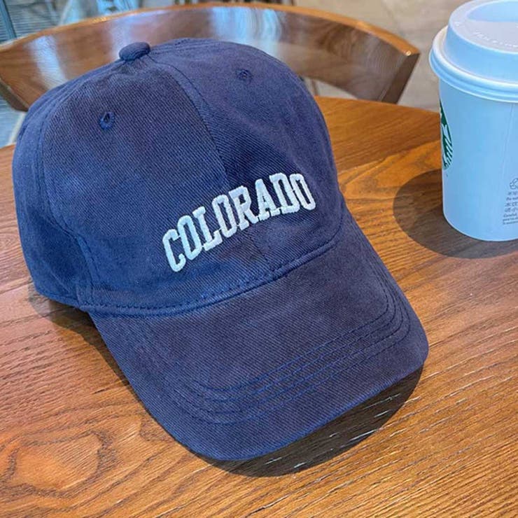 ネイビー | 幅広いスタイルにマッチするロゴ刺繍デザインキャップ 冬 ベースボールキャップ | maison de LATIR