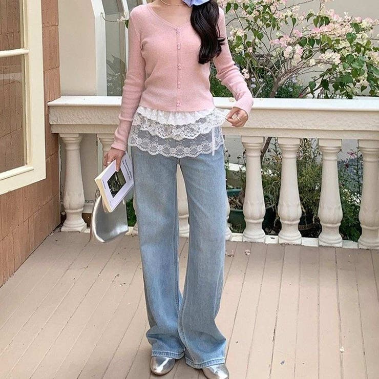 重ね着が楽しい。着回し上手なレイヤード夏を纏うレース巻きスカート | maison de LATIR | 詳細画像10 