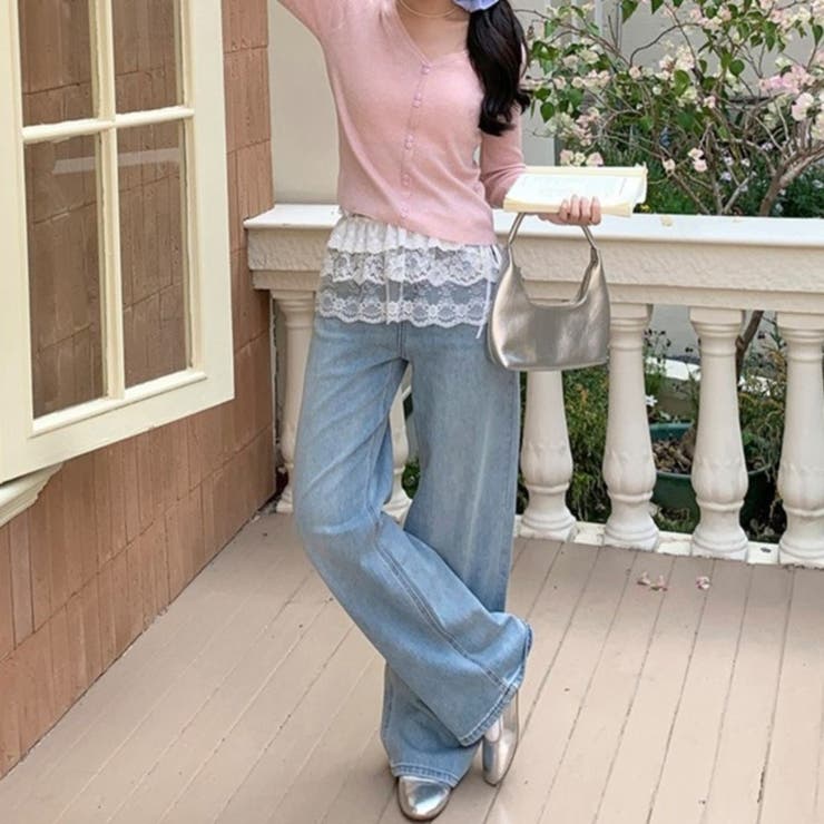 重ね着が楽しい。着回し上手なレイヤード夏を纏うレース巻きスカート | maison de LATIR | 詳細画像11 