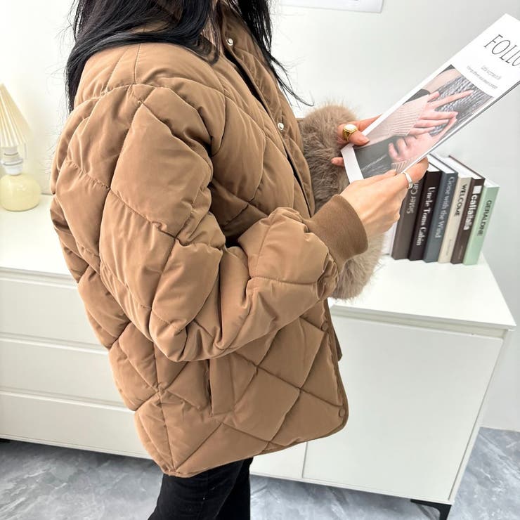 トレンドのキルティングジャケット キルティング 中綿 | maison de LATIR | 詳細画像27 