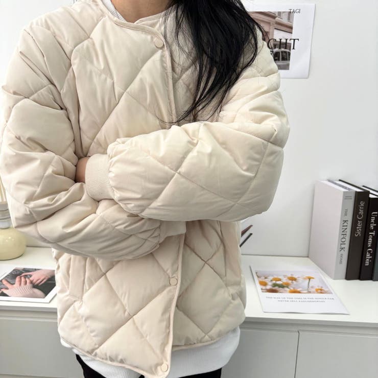 トレンドのキルティングジャケット キルティング 中綿 | maison de LATIR | 詳細画像19 