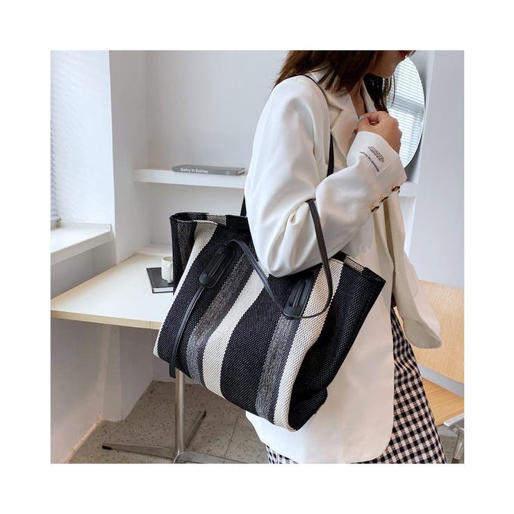 大人カジュアルなキャンバストートバッグ キャンバス トートバッグ | maison de LATIR | 詳細画像5 