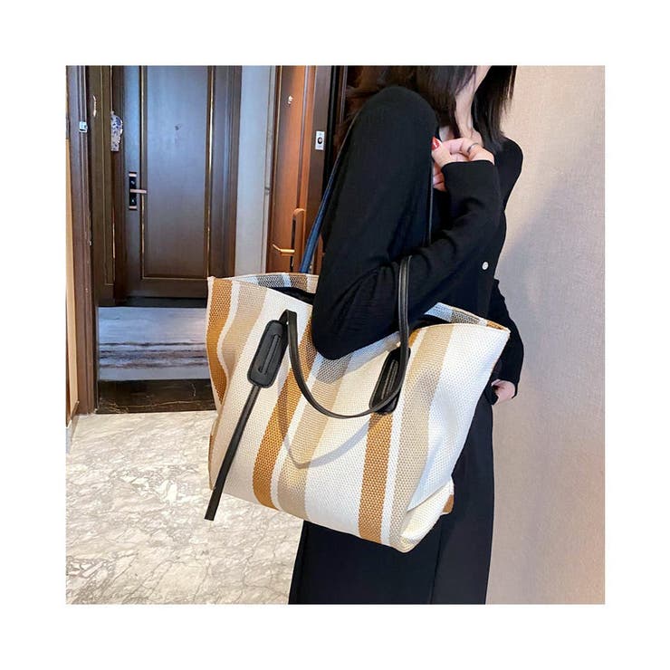大人カジュアルなキャンバストートバッグ キャンバス トートバッグ | maison de LATIR | 詳細画像7 