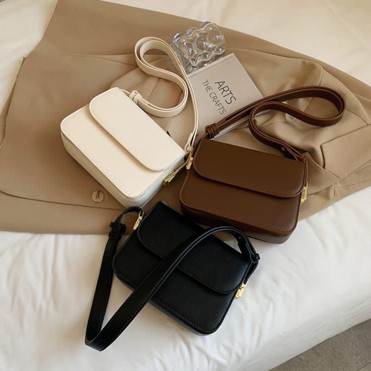 ベーシックなデザインが重宝するショルダーバッグ ストラップ調整可 肩掛け | maison de LATIR | 詳細画像17 