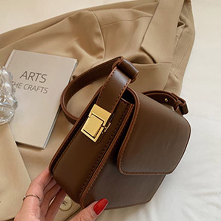 ベーシックなデザインが重宝するショルダーバッグ ストラップ調整可 肩掛け | maison de LATIR | 詳細画像22 