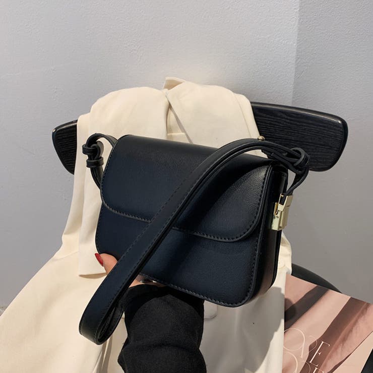 ベーシックなデザインが重宝するショルダーバッグ ストラップ調整可 肩掛け | maison de LATIR | 詳細画像6 