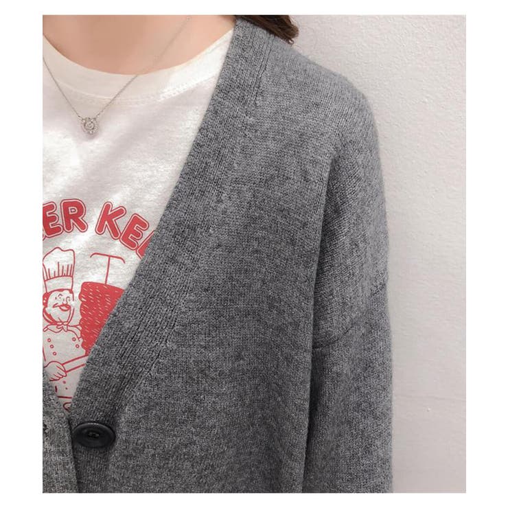 ドロップショルダーでラフこなれ感カーディガン ニット カーディガン | maison de LATIR | 詳細画像31 