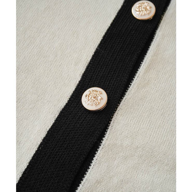 「コントラストが、私を際立たせる。」春服。バイカラー大人配色レースカーディガン | maison de LATIR | 詳細画像61 