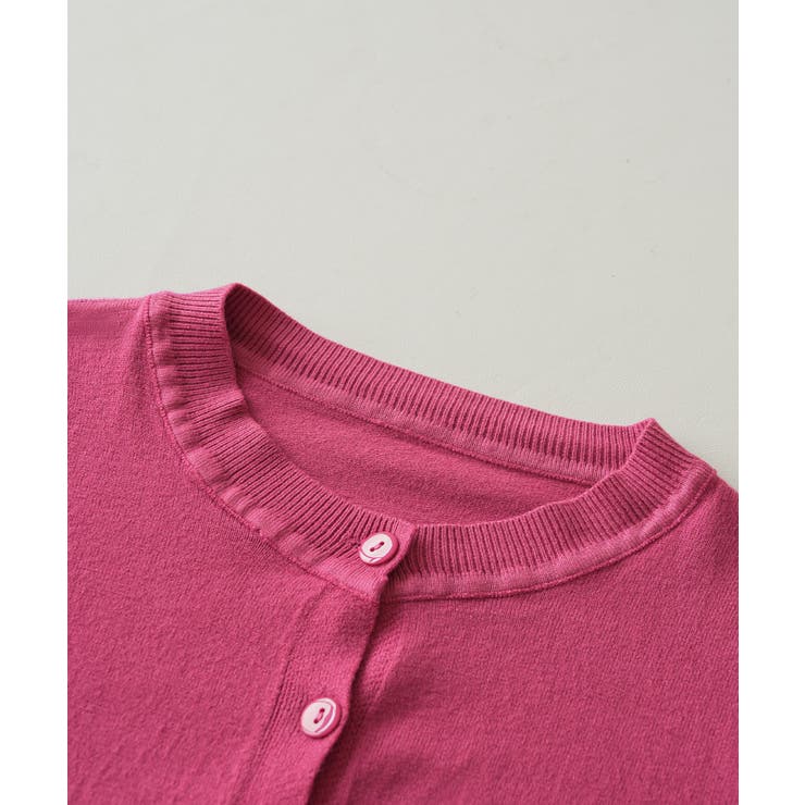 冬に使えるシンプルながらもトレンド感もあるクルーネックカーディガン トップス 羽… | maison de LATIR | 詳細画像67 