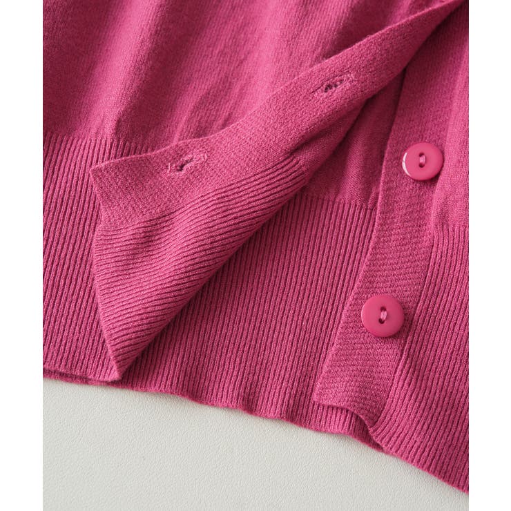 冬に使えるシンプルながらもトレンド感もあるクルーネックカーディガン トップス 羽… | maison de LATIR | 詳細画像71 