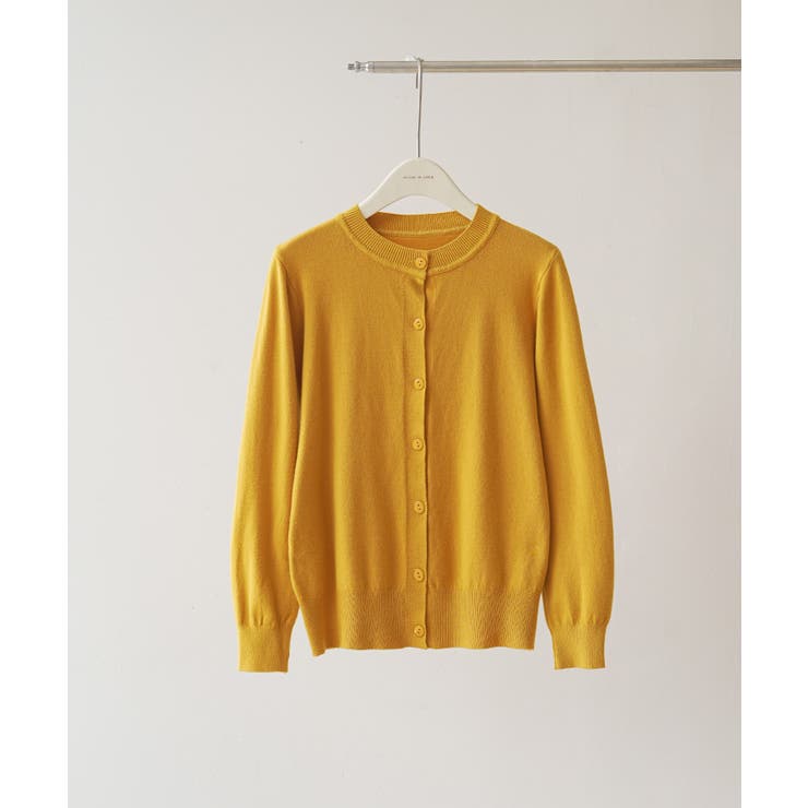 冬に使えるシンプルながらもトレンド感もあるクルーネックカーディガン トップス 羽… | maison de LATIR | 詳細画像91 