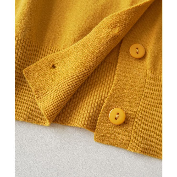 冬に使えるシンプルながらもトレンド感もあるクルーネックカーディガン トップス 羽… | maison de LATIR | 詳細画像97 