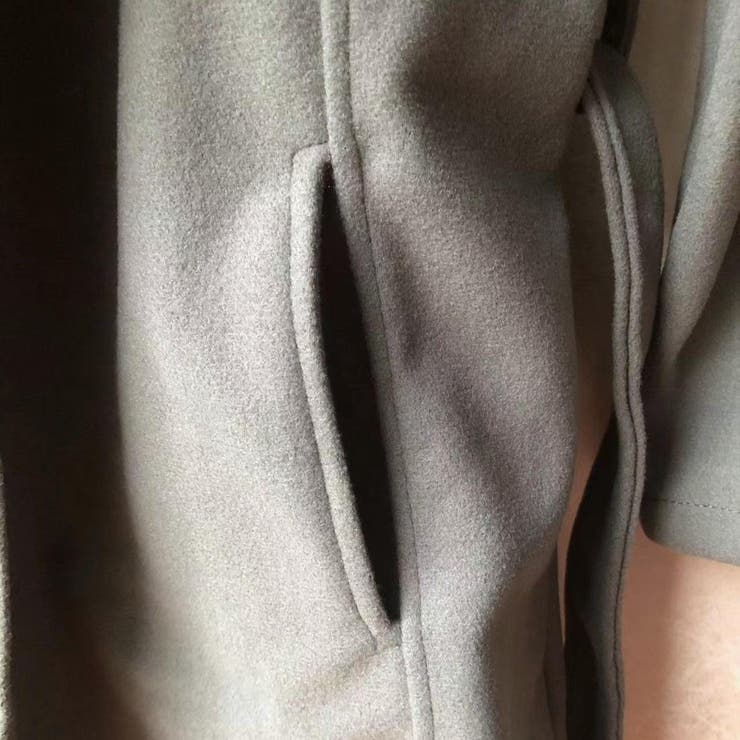 羽織るだけできちんと感間違いなしのロング丈チェスターコート レトロ 高見え | maison de LATIR | 詳細画像23 