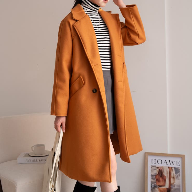 幅広いスタイリングにマッチするトレンチコート アウター コート | maison de LATIR | 詳細画像15 