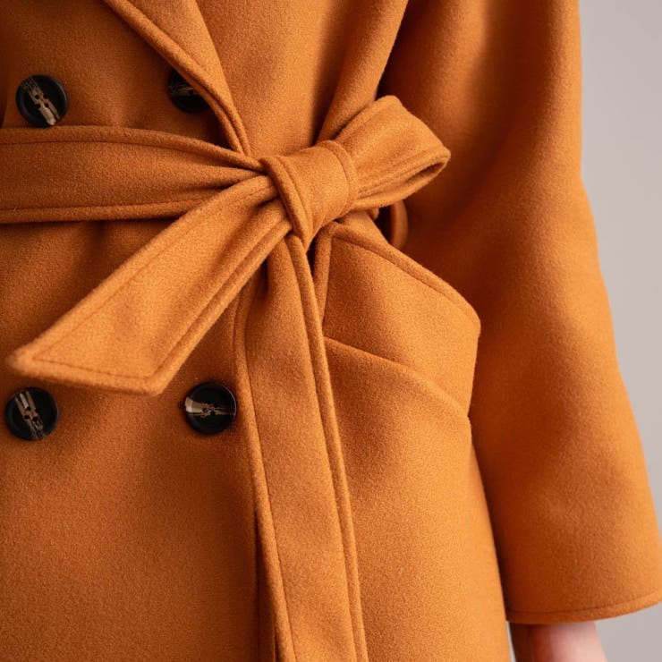 幅広いスタイリングにマッチするトレンチコート アウター コート | maison de LATIR | 詳細画像20 