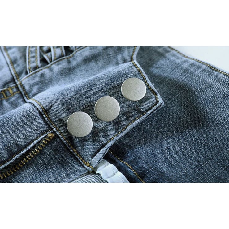 ウエストinがお洒落なハイウエストタイトジーンズ デニム スキニーパンツ | maison de LATIR | 詳細画像25 