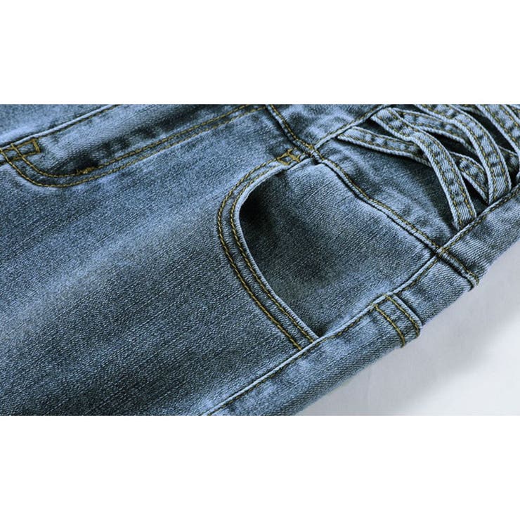 ウエストinがお洒落なハイウエストタイトジーンズ デニム スキニーパンツ | maison de LATIR | 詳細画像26 