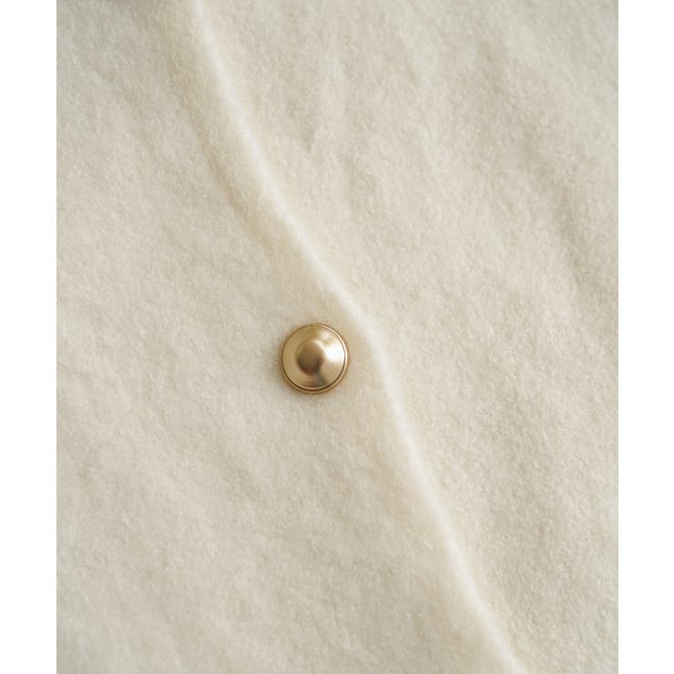 柔らかな生地でフレンチカジュアルを楽しめるノーカラーベスト トップス アウター | maison de LATIR | 詳細画像52 