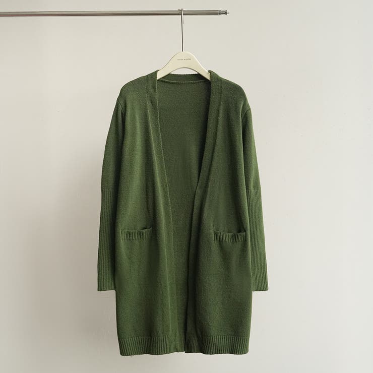 ニット ロング カーディガン[品番：MSDL0000512]｜maison de LATIR