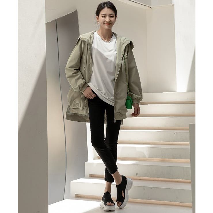 冬アウター お尻すっぽり体型カバー！スルッと羽織れるマウンテンパーカー ビッグジ… | maison de LATIR | 詳細画像15 