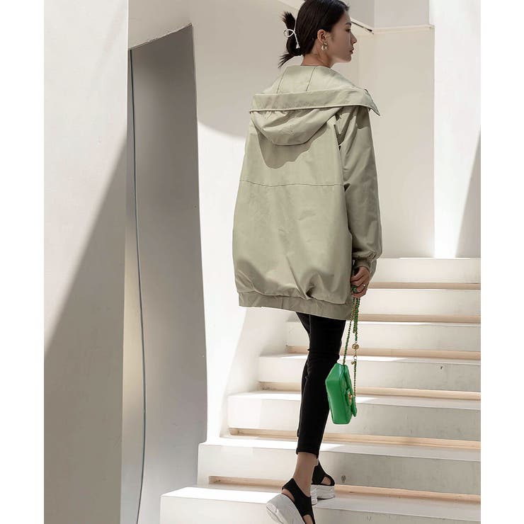 冬アウター お尻すっぽり体型カバー！スルッと羽織れるマウンテンパーカー ビッグジ… | maison de LATIR | 詳細画像16 