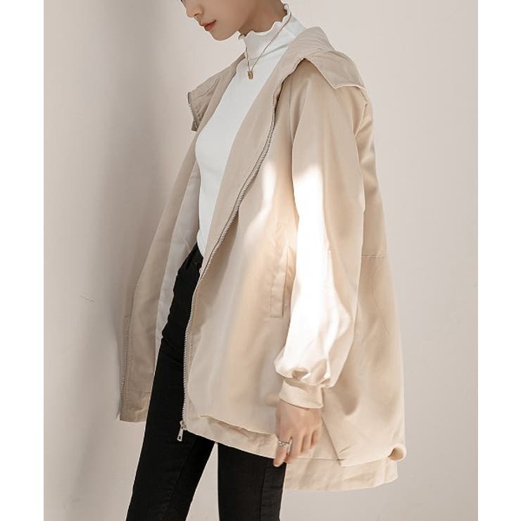 冬アウター お尻すっぽり体型カバー！スルッと羽織れるマウンテンパーカー ビッグジ… | maison de LATIR | 詳細画像18 