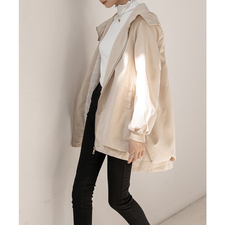 冬アウター お尻すっぽり体型カバー！スルッと羽織れるマウンテンパーカー ビッグジ… | maison de LATIR | 詳細画像19 