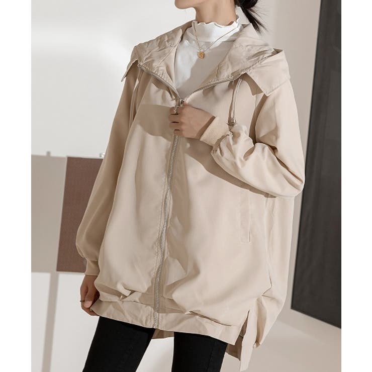 冬アウター お尻すっぽり体型カバー！スルッと羽織れるマウンテンパーカー ビッグジ… | maison de LATIR | 詳細画像21 