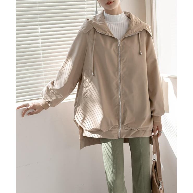 冬アウター お尻すっぽり体型カバー！スルッと羽織れるマウンテンパーカー ビッグジ… | maison de LATIR | 詳細画像29 