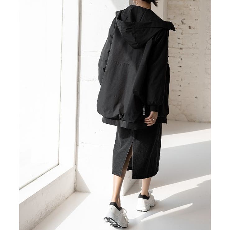 冬アウター お尻すっぽり体型カバー！スルッと羽織れるマウンテンパーカー ビッグジ… | maison de LATIR | 詳細画像43 