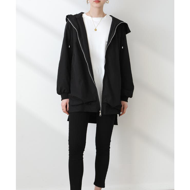 冬アウター お尻すっぽり体型カバー！スルッと羽織れるマウンテンパーカー ビッグジ… | maison de LATIR | 詳細画像5 