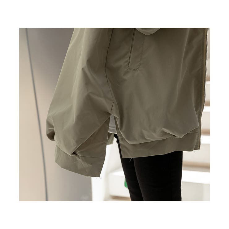 冬アウター お尻すっぽり体型カバー！スルッと羽織れるマウンテンパーカー ビッグジ… | maison de LATIR | 詳細画像60 