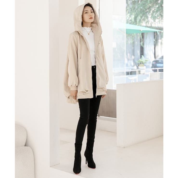 冬アウター お尻すっぽり体型カバー！スルッと羽織れるマウンテンパーカー ビッグジ… | maison de LATIR | 詳細画像61 