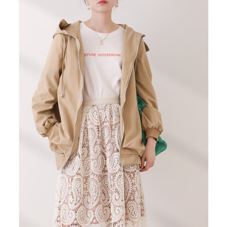 冬アウター お尻すっぽり体型カバー！スルッと羽織れるマウンテンパーカー ビッグジ… | maison de LATIR | 詳細画像7 