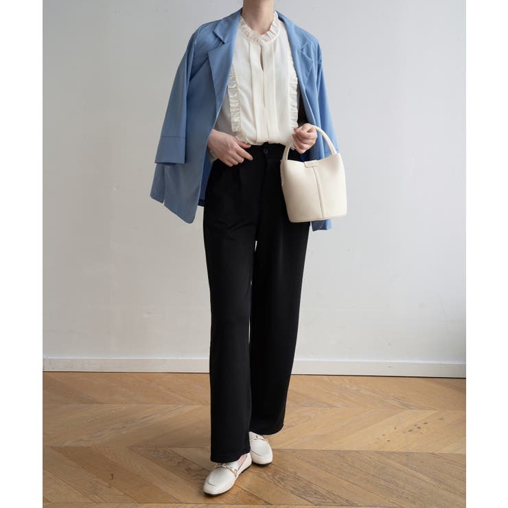 冬の冷房UV対策に◎シャツ感覚で羽織れる冬服にぴったりの薄手テーラードジャケット… | maison de LATIR | 詳細画像14 