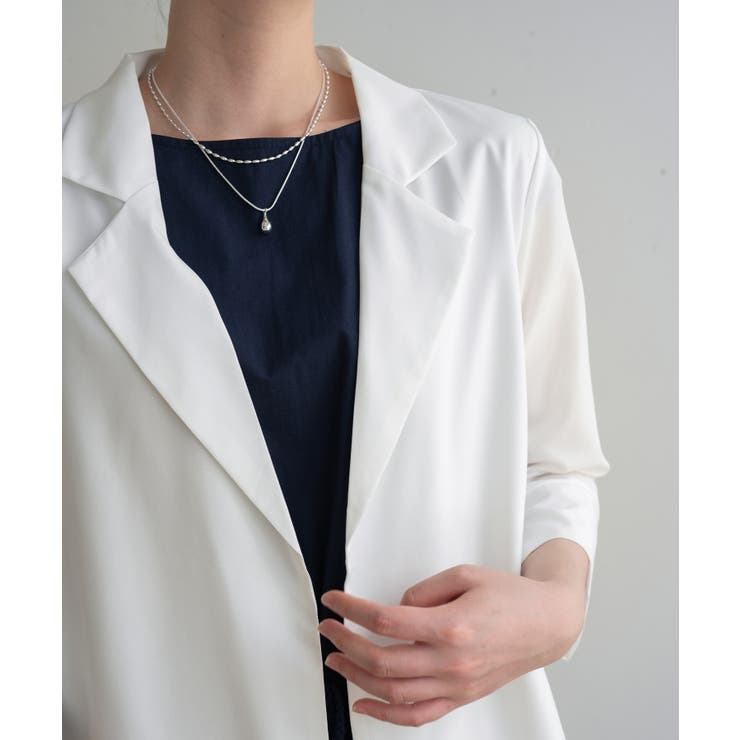 冬の冷房UV対策に◎シャツ感覚で羽織れる冬服にぴったりの薄手テーラードジャケット… | maison de LATIR | 詳細画像37 