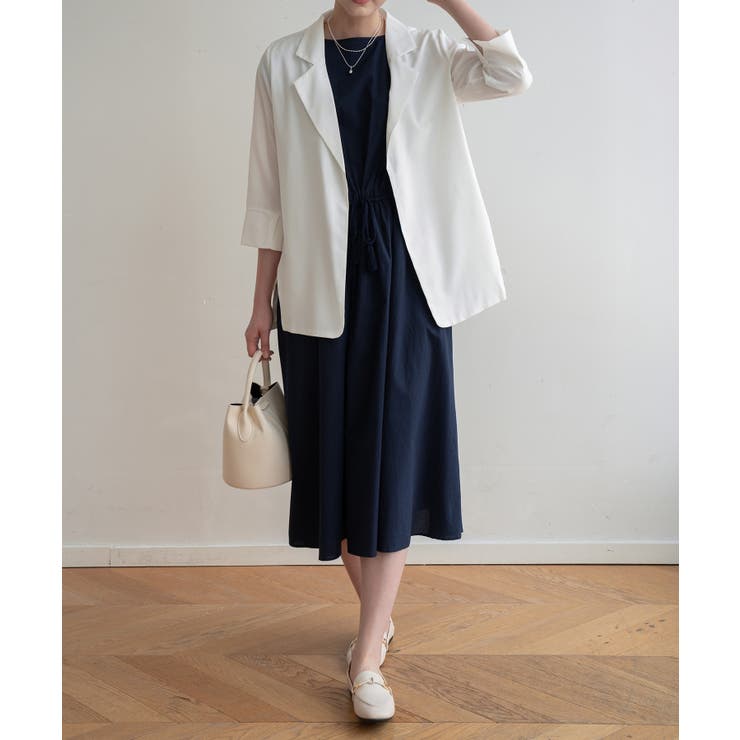 冬の冷房UV対策に◎シャツ感覚で羽織れる冬服にぴったりの薄手テーラードジャケット… | maison de LATIR | 詳細画像40 