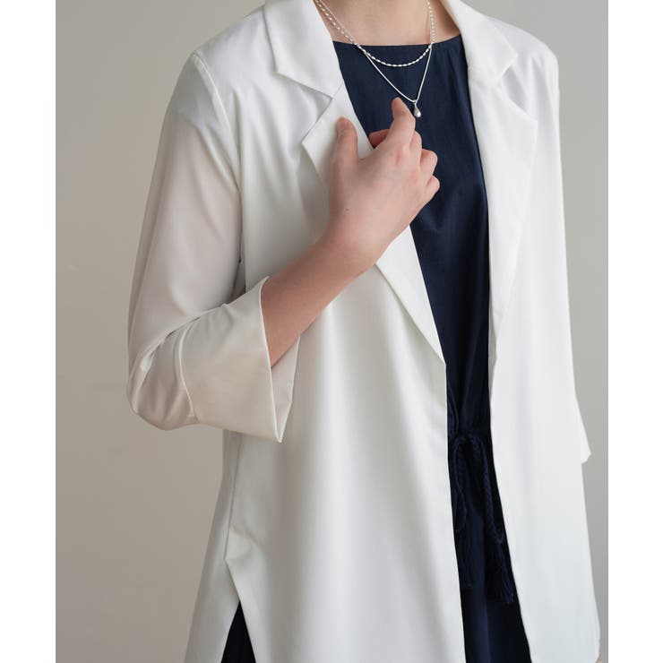 冬の冷房UV対策に◎シャツ感覚で羽織れる冬服にぴったりの薄手テーラードジャケット… | maison de LATIR | 詳細画像42 