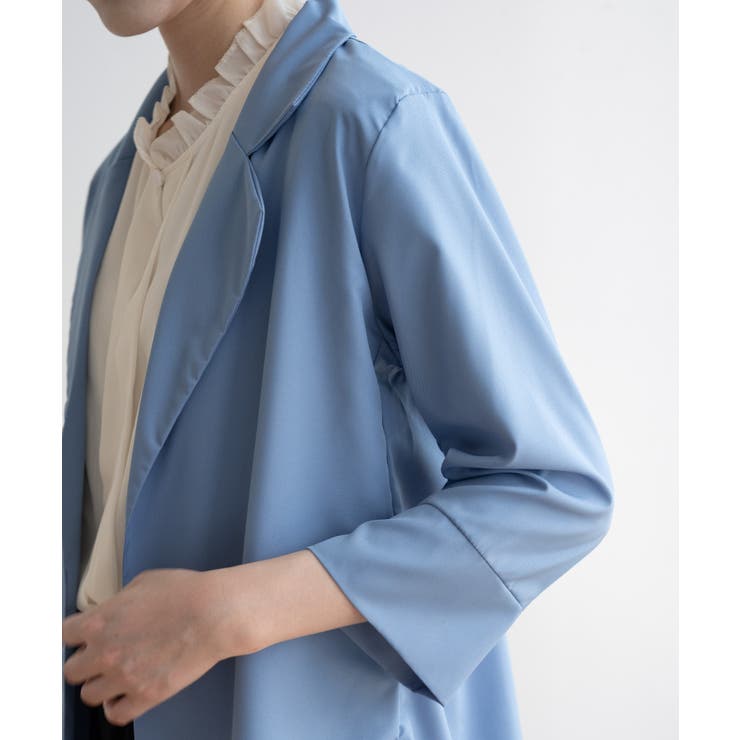 冬の冷房UV対策に◎シャツ感覚で羽織れる冬服にぴったりの薄手テーラードジャケット… | maison de LATIR | 詳細画像61 