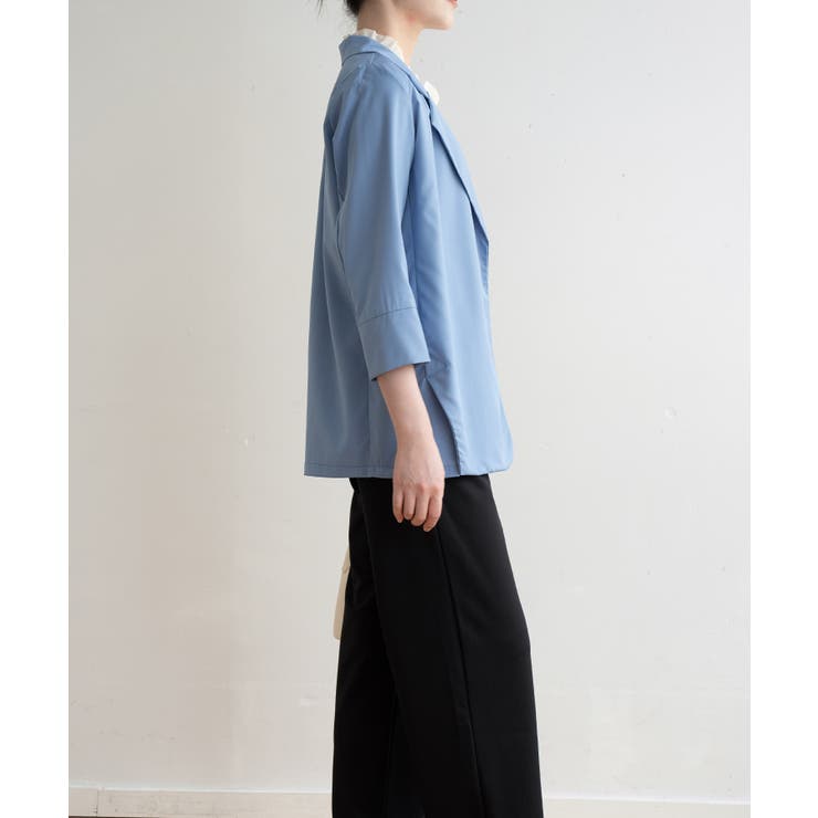 冬の冷房UV対策に◎シャツ感覚で羽織れる冬服にぴったりの薄手テーラードジャケット… | maison de LATIR | 詳細画像63 