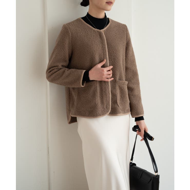 どんなスタイリングにもマッチするベーシックジャケット トップス 長袖 | maison de LATIR | 詳細画像2 