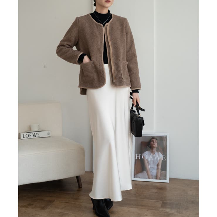 どんなスタイリングにもマッチするベーシックジャケット トップス 長袖 | maison de LATIR | 詳細画像21 