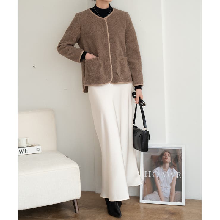 どんなスタイリングにもマッチするベーシックジャケット トップス 長袖 | maison de LATIR | 詳細画像34 