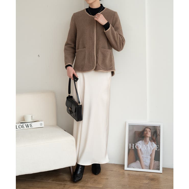 どんなスタイリングにもマッチするベーシックジャケット トップス 長袖 | maison de LATIR | 詳細画像37 