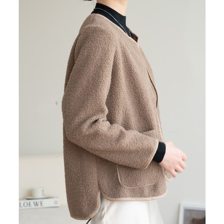 どんなスタイリングにもマッチするベーシックジャケット トップス 長袖 | maison de LATIR | 詳細画像44 