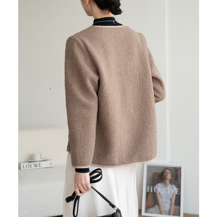 どんなスタイリングにもマッチするベーシックジャケット トップス 長袖 | maison de LATIR | 詳細画像45 