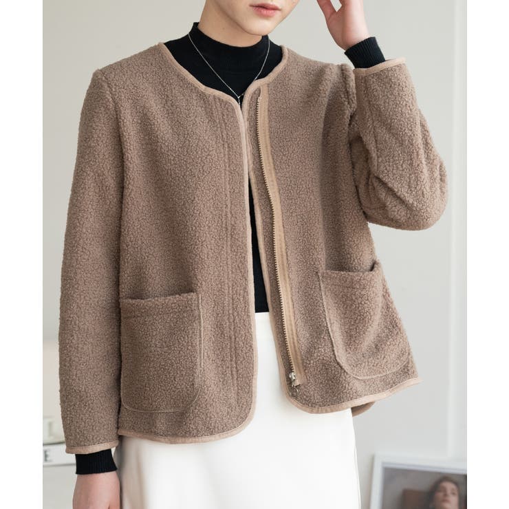 どんなスタイリングにもマッチするベーシックジャケット トップス 長袖 | maison de LATIR | 詳細画像46 