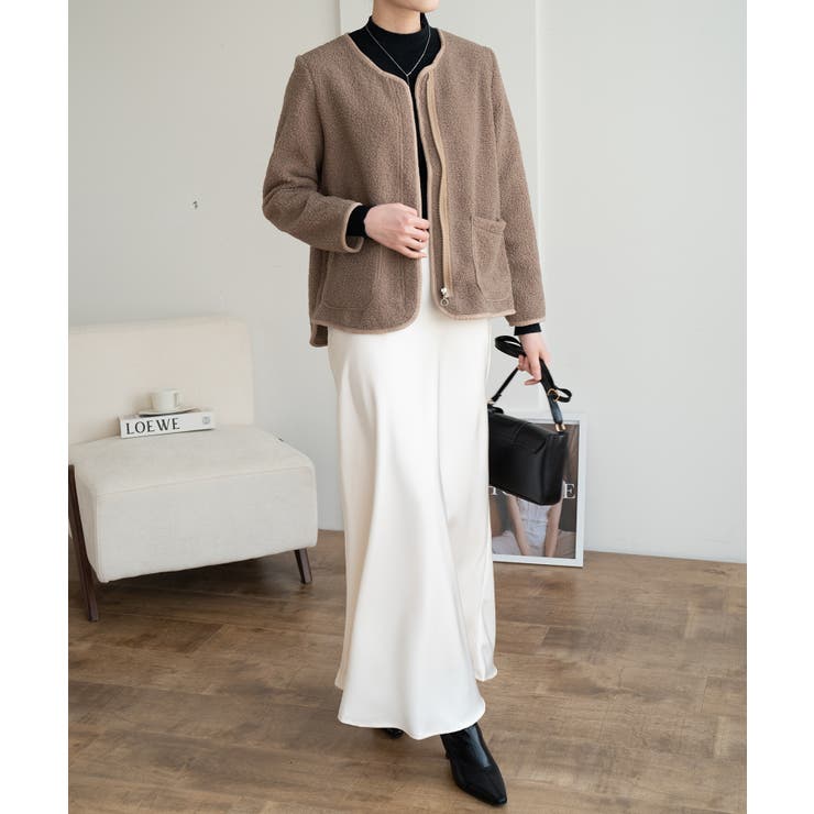 どんなスタイリングにもマッチするベーシックジャケット トップス 長袖 | maison de LATIR | 詳細画像47 