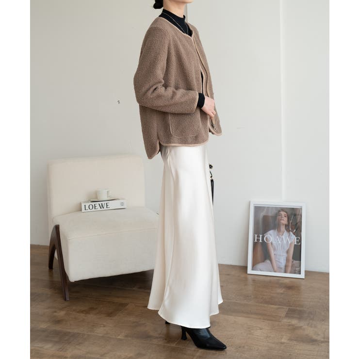 どんなスタイリングにもマッチするベーシックジャケット トップス 長袖 | maison de LATIR | 詳細画像48 