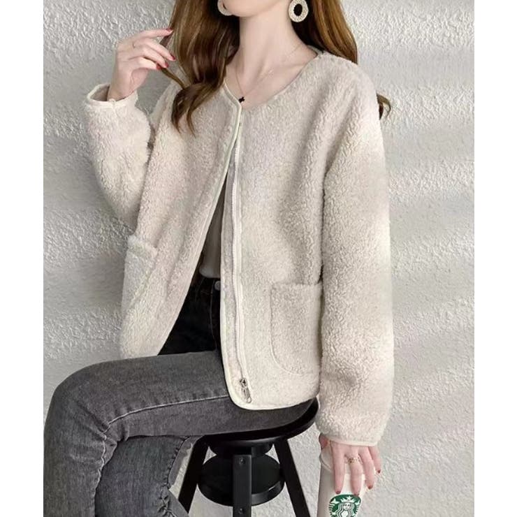 どんなスタイリングにもマッチするベーシックジャケット トップス 長袖 | maison de LATIR | 詳細画像9 